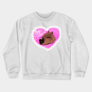 My Beloved Capybara Crewneck Sweatshirt